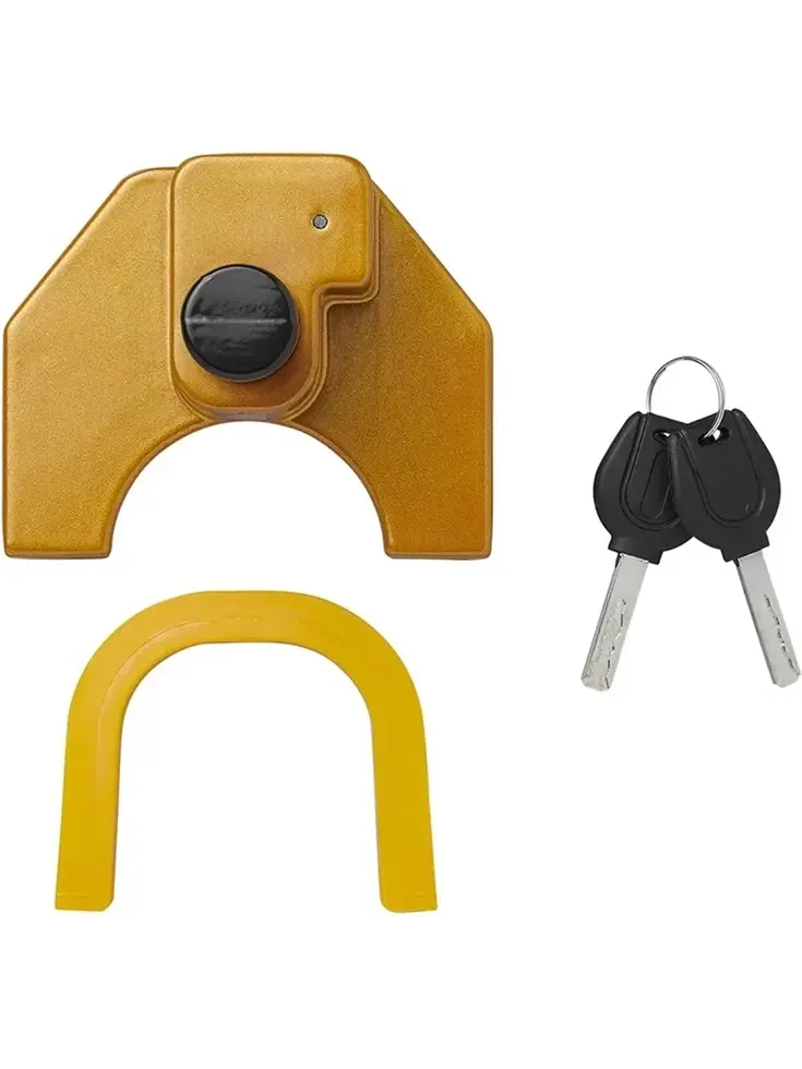 Koppelingsslot - 4,8 t/m 6,1 cm Breed - Geel