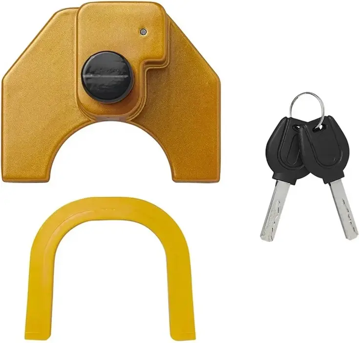 Koppelingsslot - 4,8 t/m 6,1 cm Breed - Geel