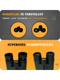 Homey’s Optics Verrekijker – Porro – 08x42