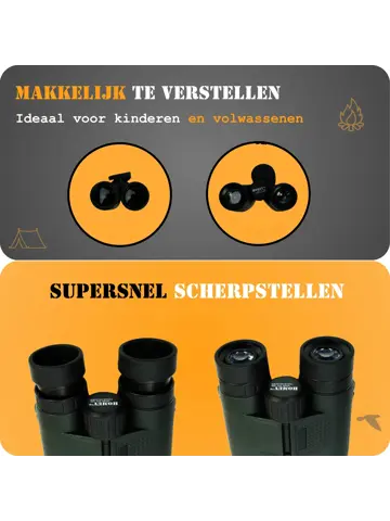 Homey’s Optics Verrekijker – Porro – 08x42