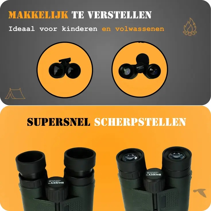 Homey’s Optics Verrekijker – Porro – 08x42