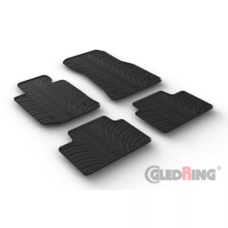 Gledring BMW 3-Serie G20/G21 Sedan/Touring 3/2019 - Rubbermatten - Zwart