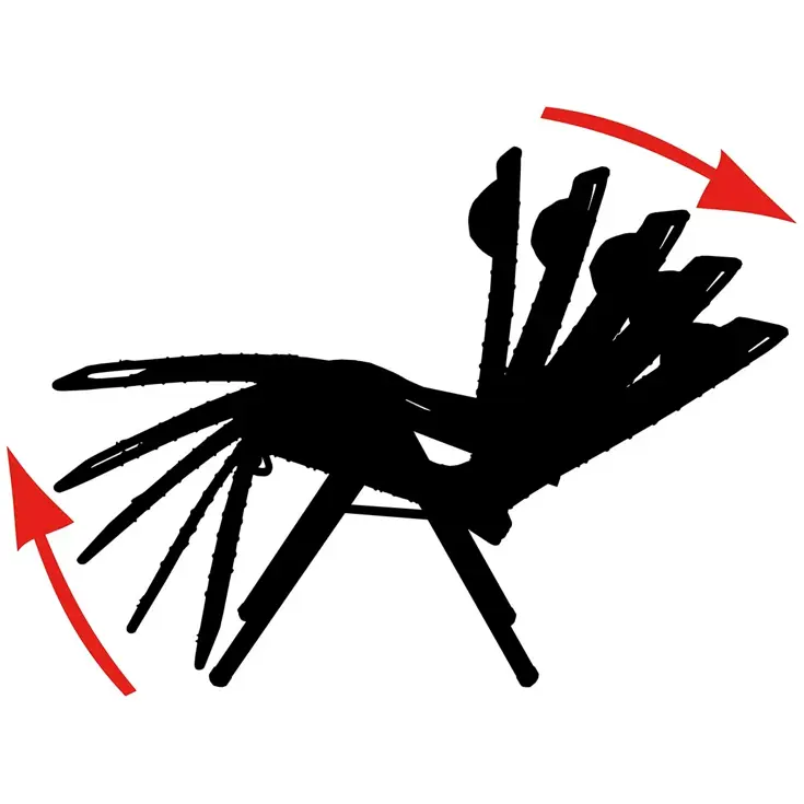 Relaxstoel AL/232 Deluxe Donker grijs