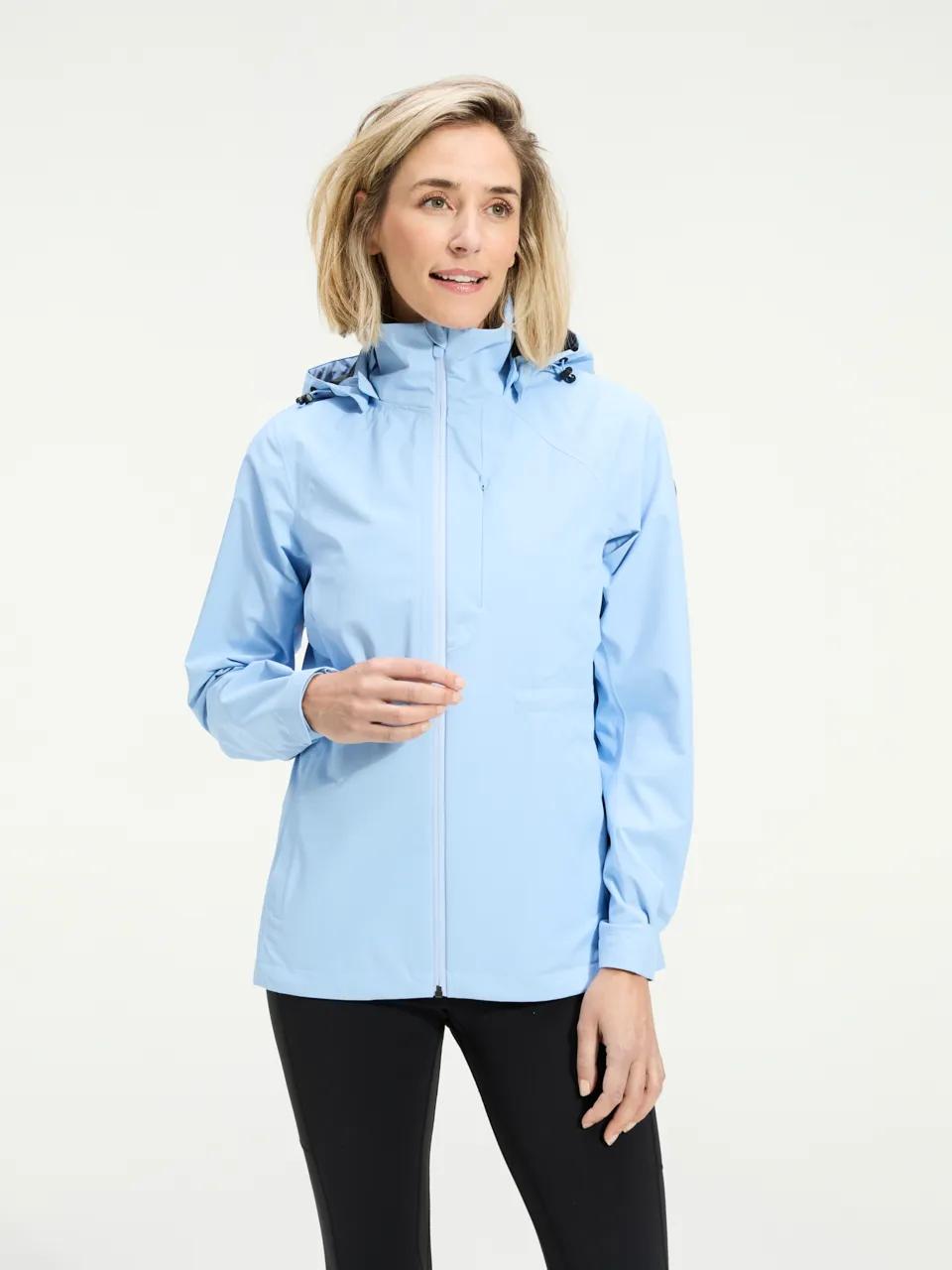 ANWB  Merloi  2.5 layer jas dames  Human Nature  Lichtblauw   XXL