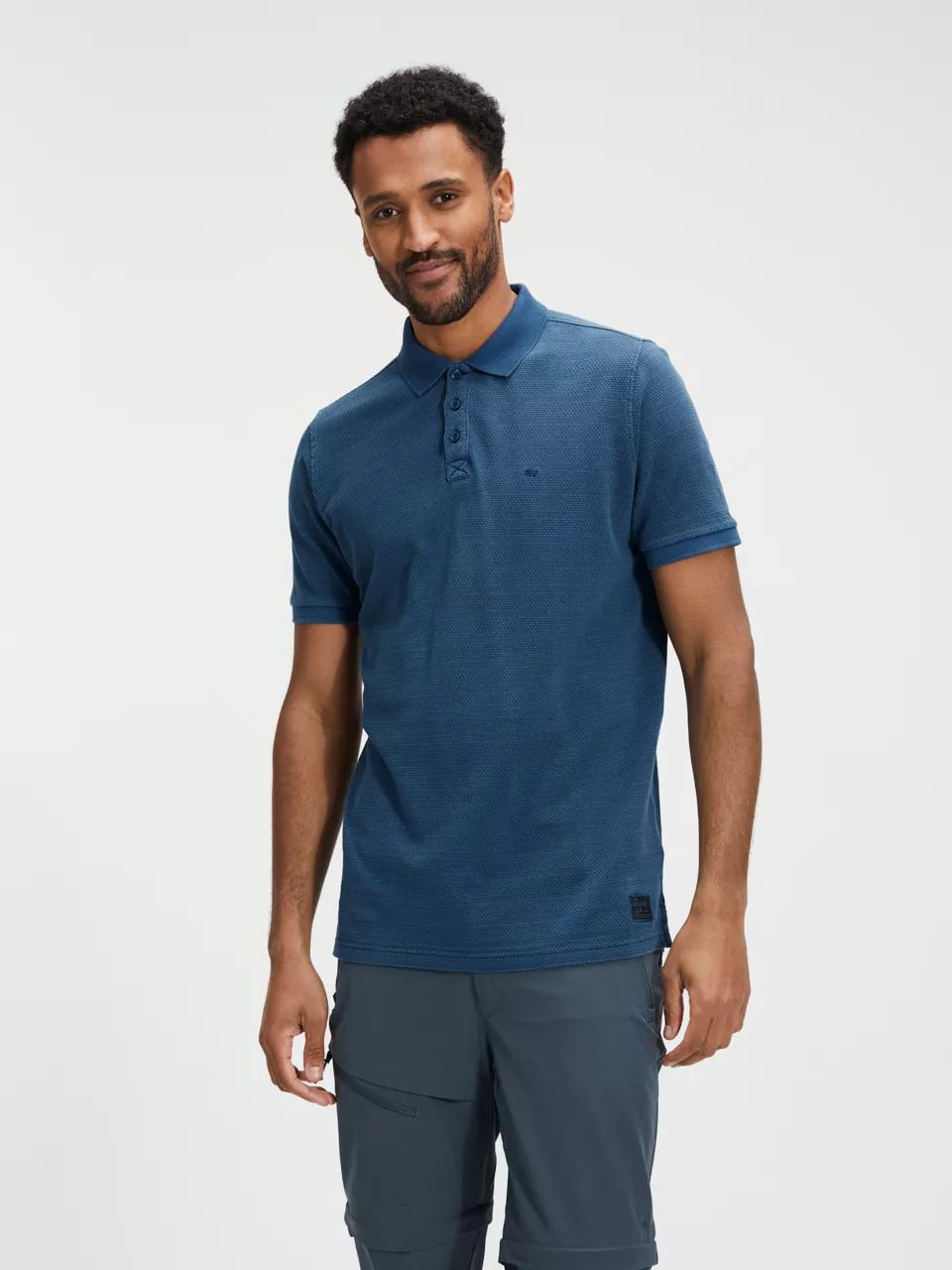 ANWB  Dalbir  Polo heren  Human Nature  Blauw   S main product image