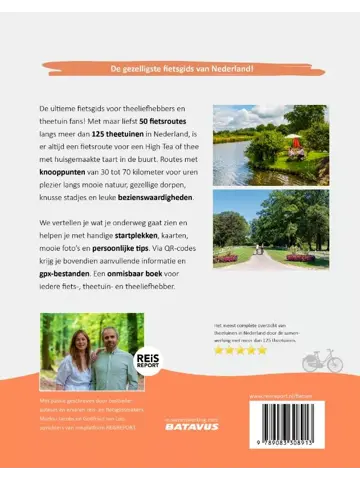 De theetuinen fietsgids van Nederland