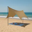 Tarp - 300x300x220 cm - Schaduwdoek - Cuhoc