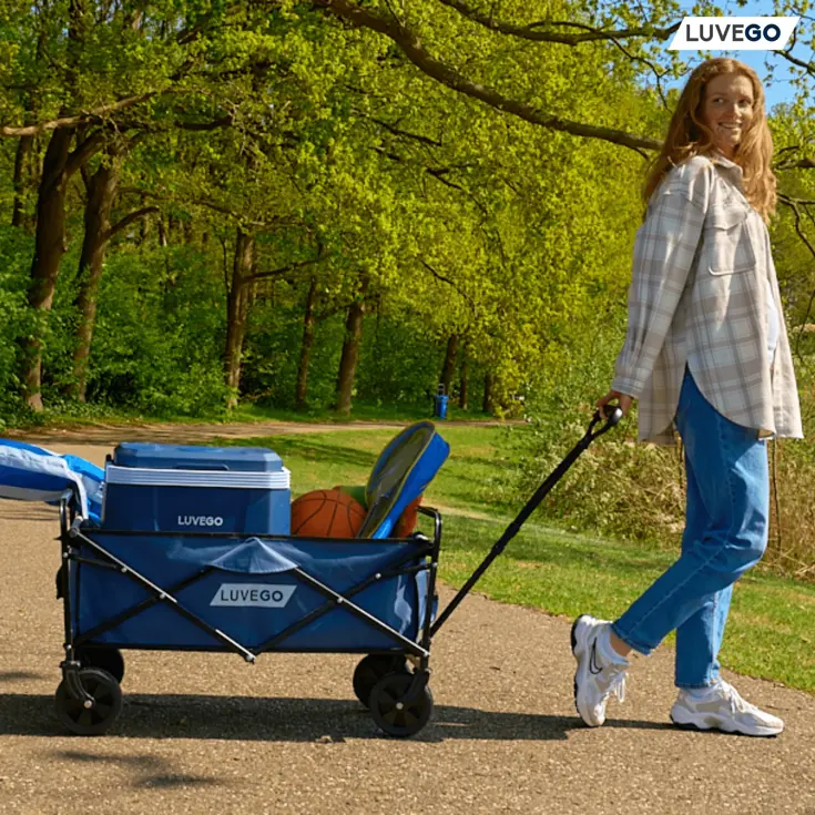 Luvego – Opvouwbare Bolderkar – 80 kg