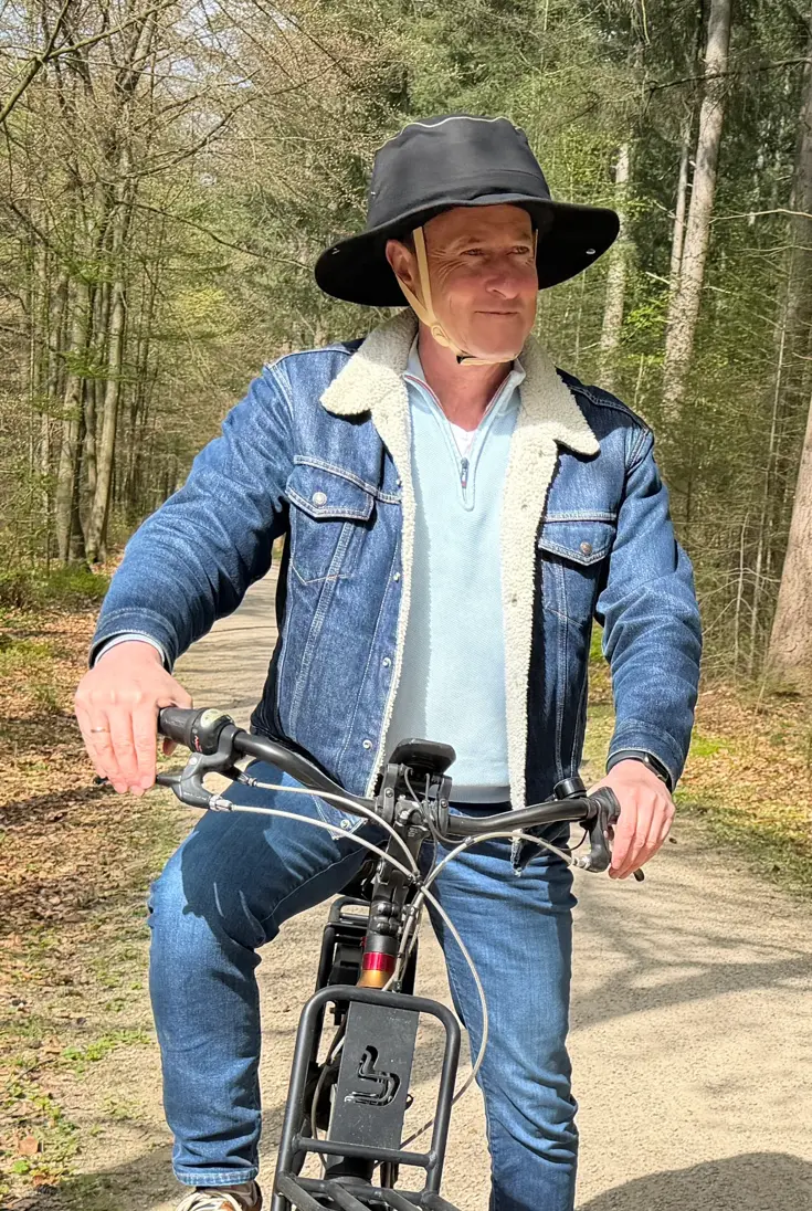 undercover hoed fietshelm