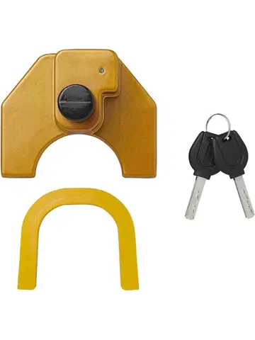 Koppelingsslot - 4,8 t/m 6,1 cm Breed - Geel