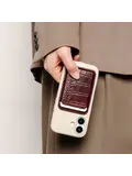Croco Pashouder met MagSafe