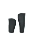 Ergonomische leren handvatten 135/92mm zwart