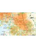 Kaartgids Booklet The Dales Way Map