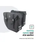 Voltano Dubbele Fietstas 40 L Urban Flow XL