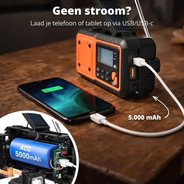 FM/DAB+ Bluetooth Noodradio RescueWave