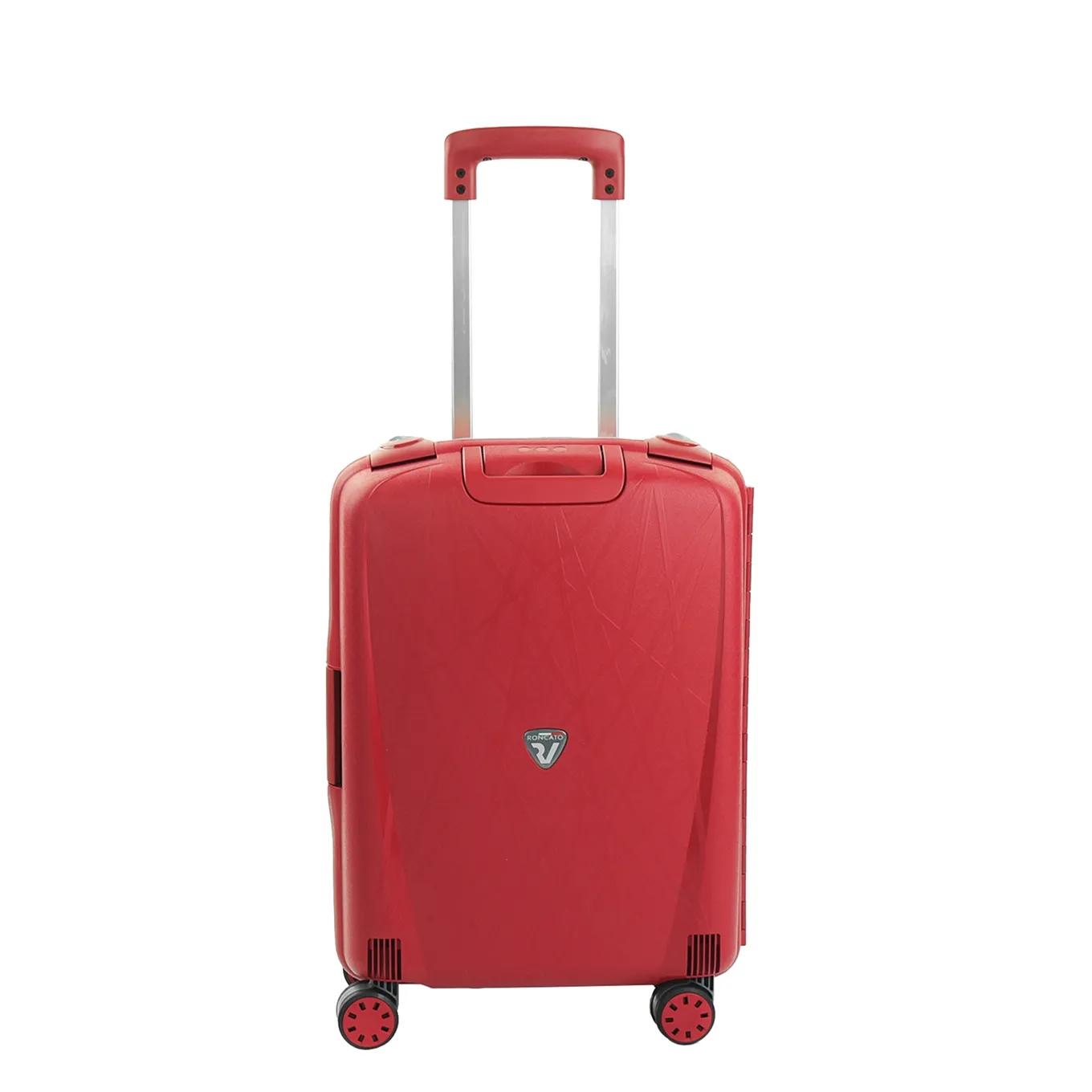 Roncato  Light 4 wiel cabin trolley 55 Rood  Rood main product image