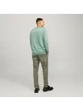 Heren Cigor Linen Split Neck
