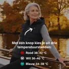 Verwarmde Bodywarmer met Capuchon - Vrouwen