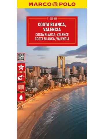 Wegenkaart Costa Blanca - Valencia