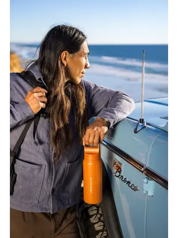 Lifestraw Go - RVS Waterfles 1L - Oranje