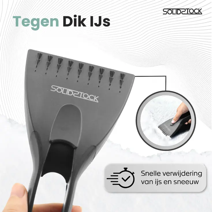 IJskrabber Auto - Zwart