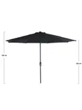 Lotus Ø300 Stokparasol