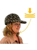 Vizorz SwitchCap fietshelm - Panther Cap
