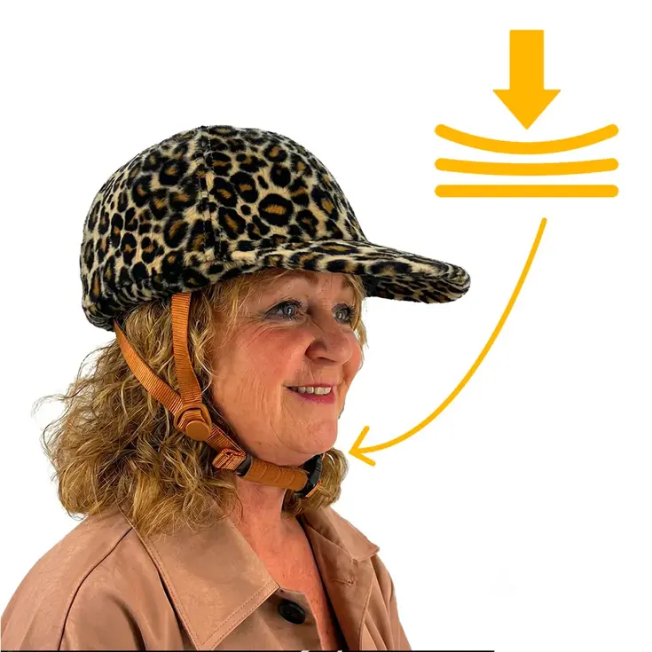 Vizorz SwitchCap fietshelm - Panther Cap
