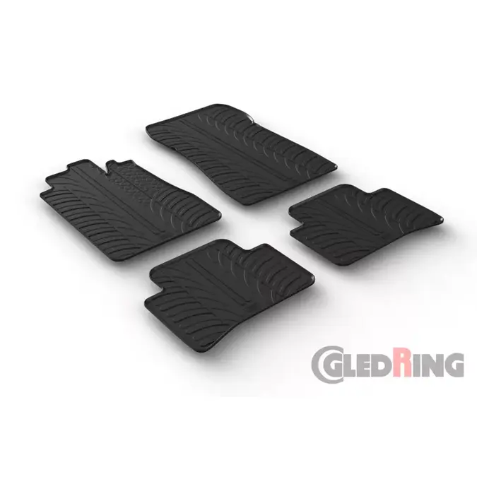 Mercedes C-Klasse W202 1993-2000 - Rubbermatten - Gledring