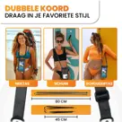 Waterdichte Telefoonhoesje 6.8" Zwart - Drijvend