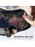 Baby luxe campingbedje - Zelfopblaasbare matras