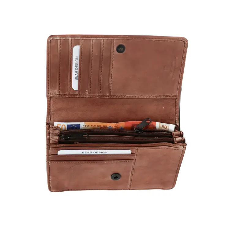 Emma - Leren portemonnee - RIFD - Dames