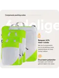 Packing cubes compressie set – 6-delig – Groen