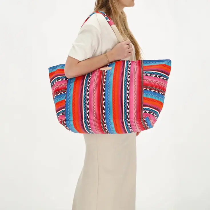 Richelle - Strandtas - Shopper - Ritssluiting