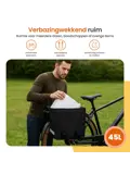 Dubbele Fietstas 45L - Waterdicht