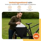Dubbele Fietstas 45L - Waterdicht