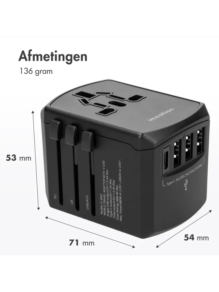 Universele wereldstekker