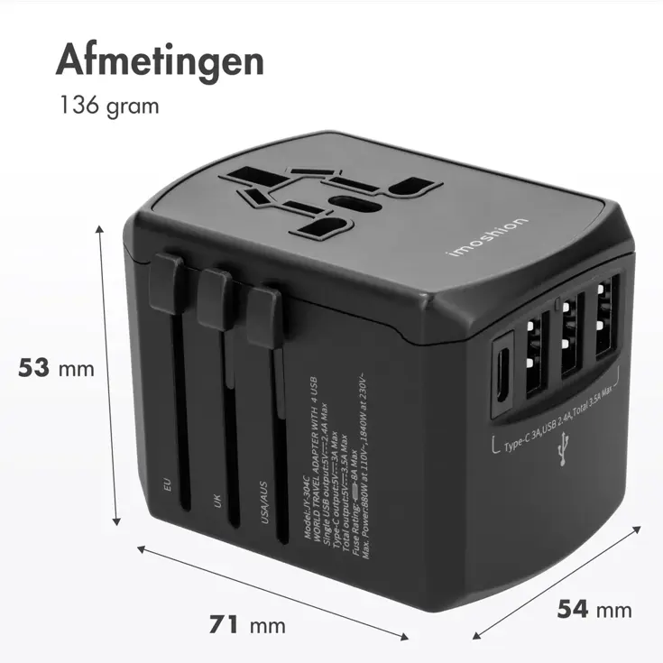 Universele wereldstekker