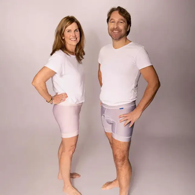 bikeboxer dames pearly pink