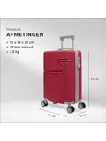 Handbagage koffer 55cm - 28L