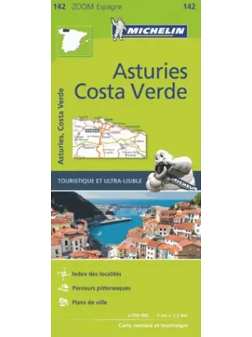Wegenkaart Zoom 142 Asturië