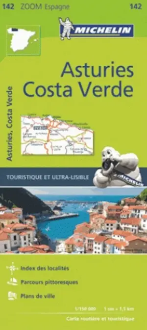 Michelin Zoom Wegenkaart 142 Asturië