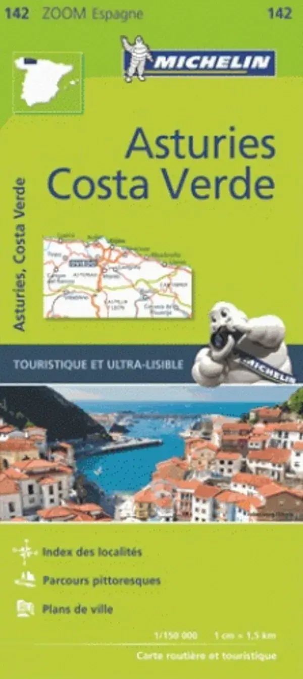 Michelin Zoom Wegenkaart 142 Asturië
