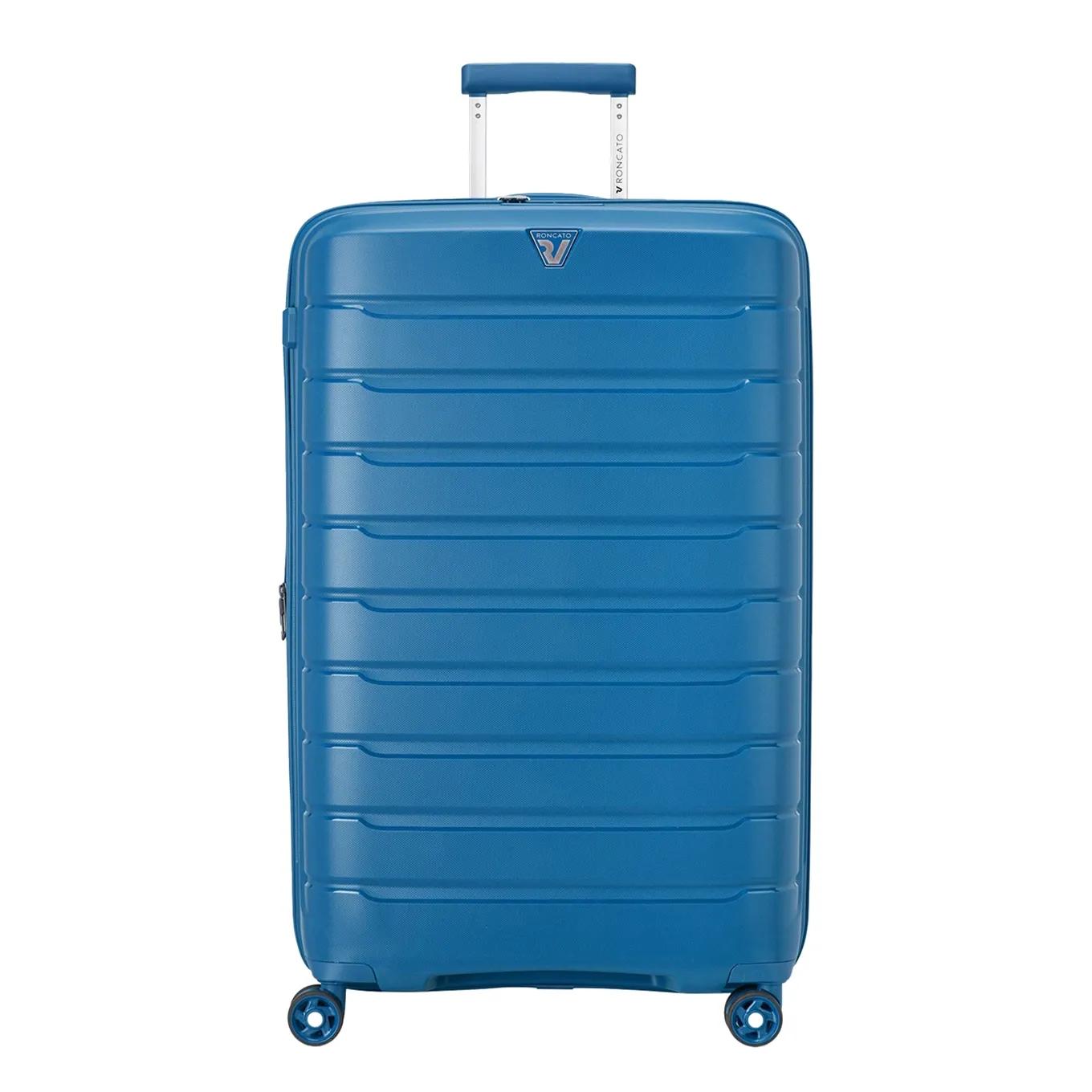 Roncato  B-Flying expandable trolley 78 Blauw  Blauw main product image