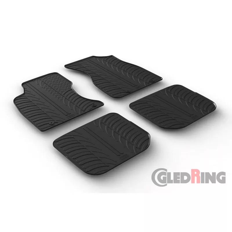 Gledring Audi A4 1996-2000  Rubbermatten  Zwart main product image