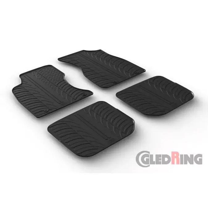 Audi A4 1996-2000 - Rubbermatten - Gledring