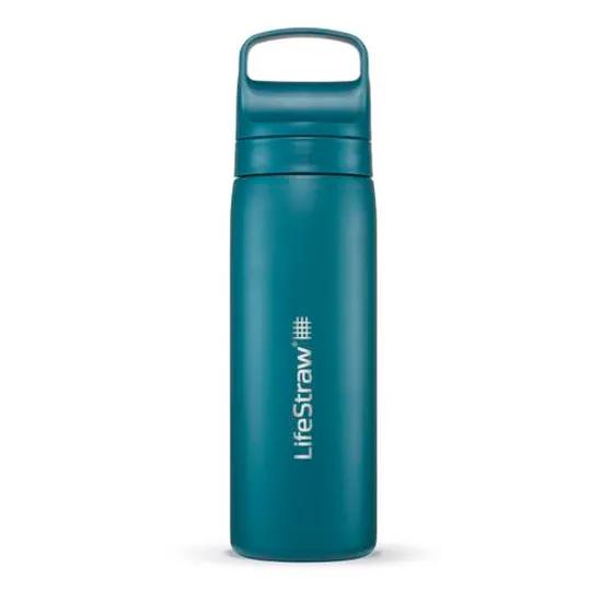 Lifestraw  Go  RVS Waterfles 500ml  Laguna  Blauw main product image