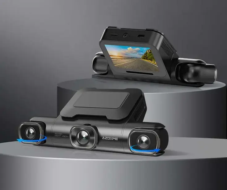 M660 4CH 128gb 2K Wifi GPS 360 graden dashcam