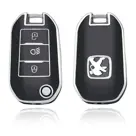 Dutch Shield Sleutelhoesje  Peugeot zwart A3B