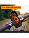 Telefoonhouder Fiets +Powerbank 10000 mAh